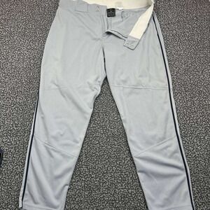 Nike Team Baseball Pants Men 3XL Gray Outdoor Athletic 42x32